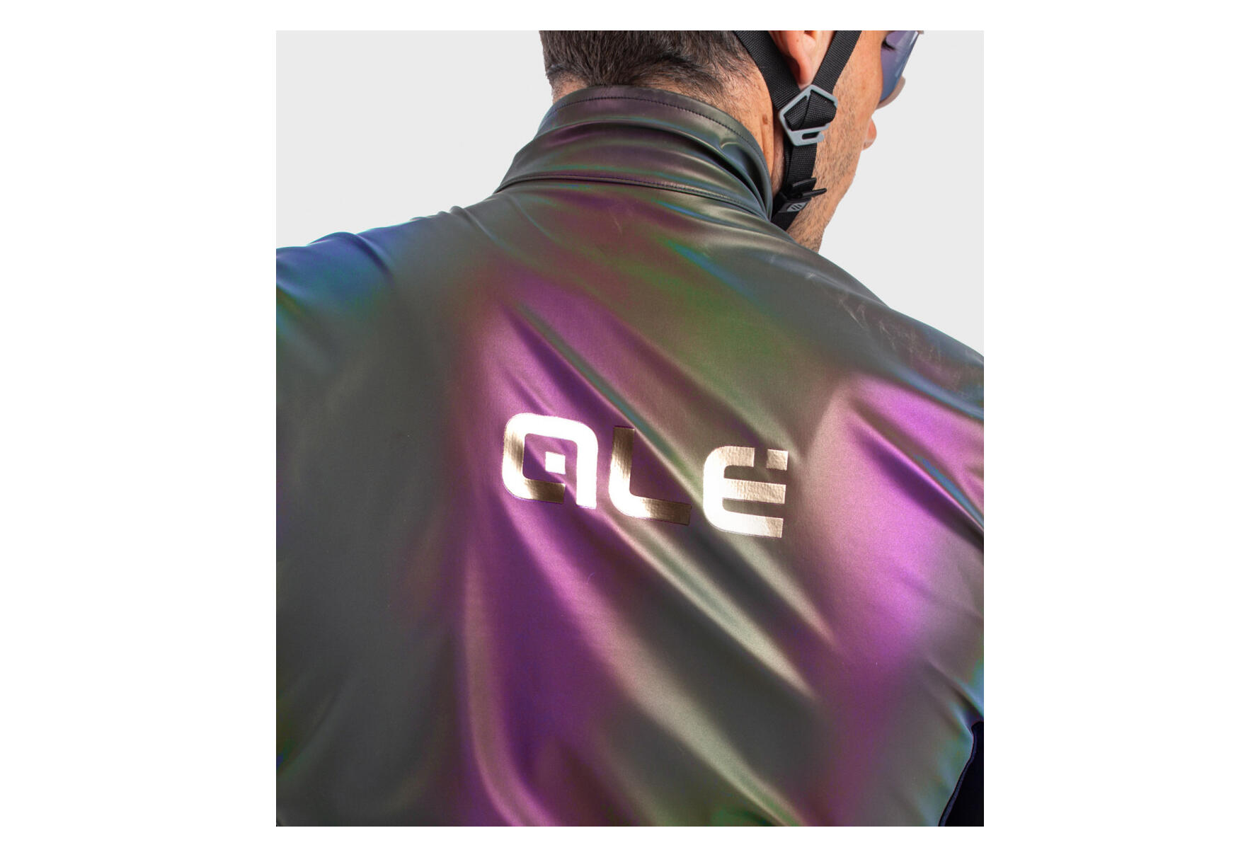 Ärmellose Weste Alé Guscio Iridescent Reflective 6/6