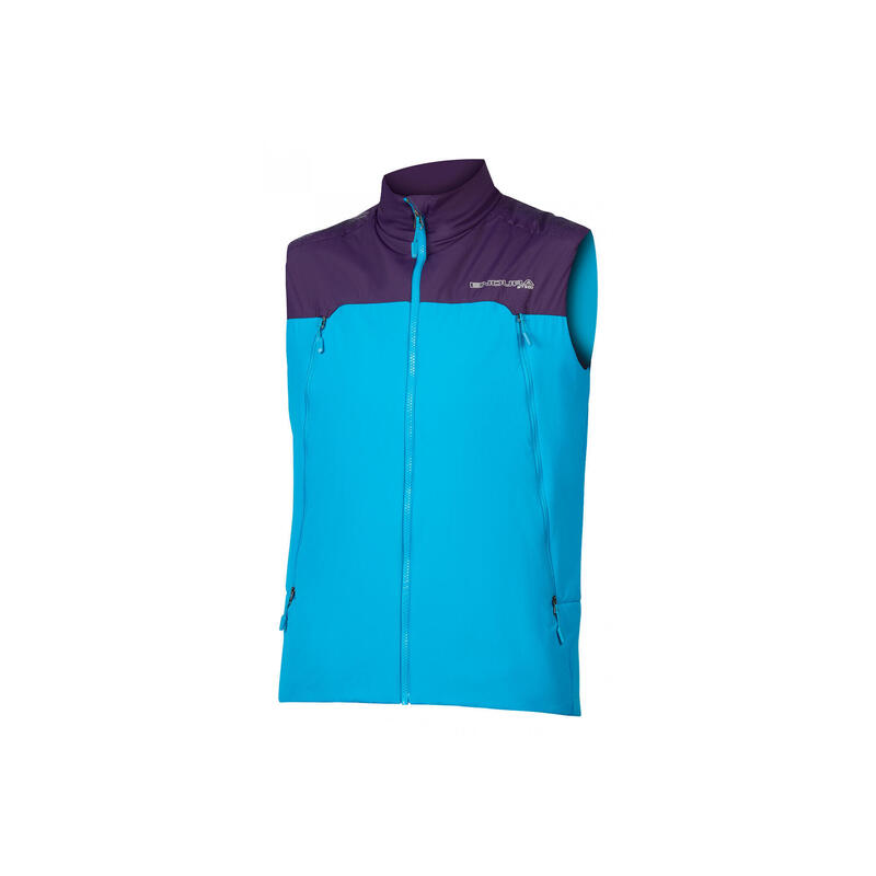 Endura MT500 nul graden vest Elektrisch blauw