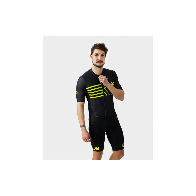 Alé Play Short Sleeve Jersey Black