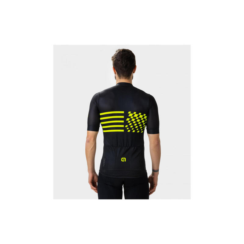 Alé Play Short Sleeve Jersey Black