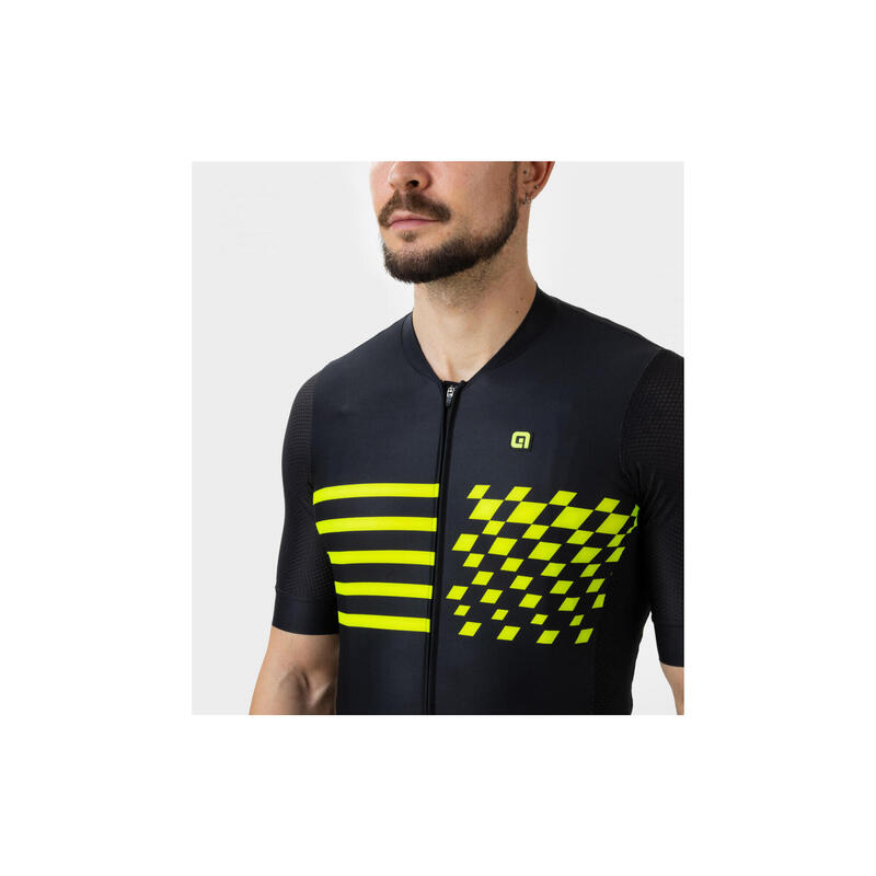 Alé Play Short Sleeve Jersey Black