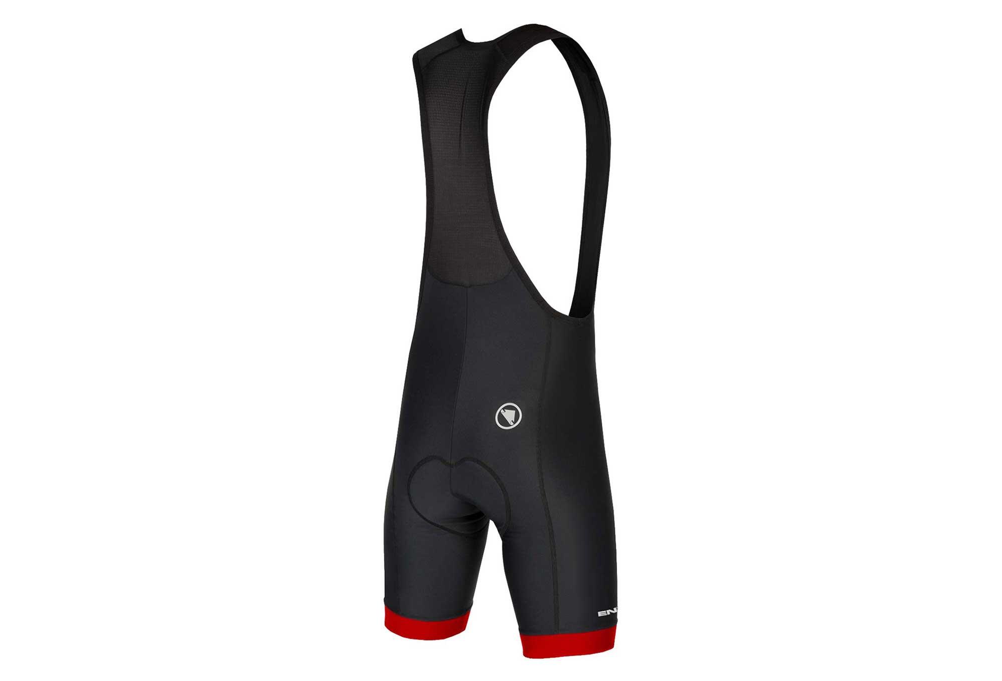 Endura Xtract II Trägerhose Schwarz Rot 3/7