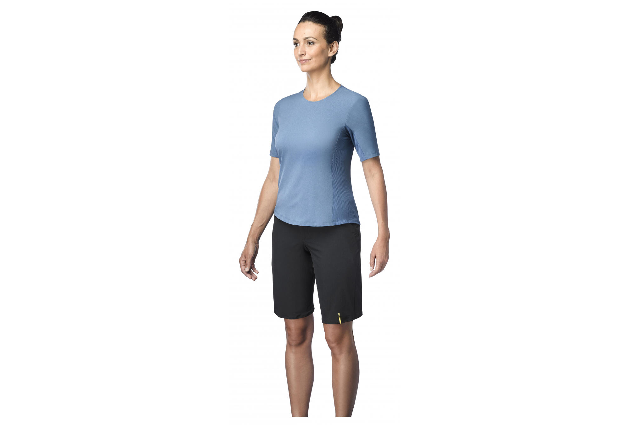 Maglia Mavic Echappée a maniche corte da donna Blu cielo 6/7