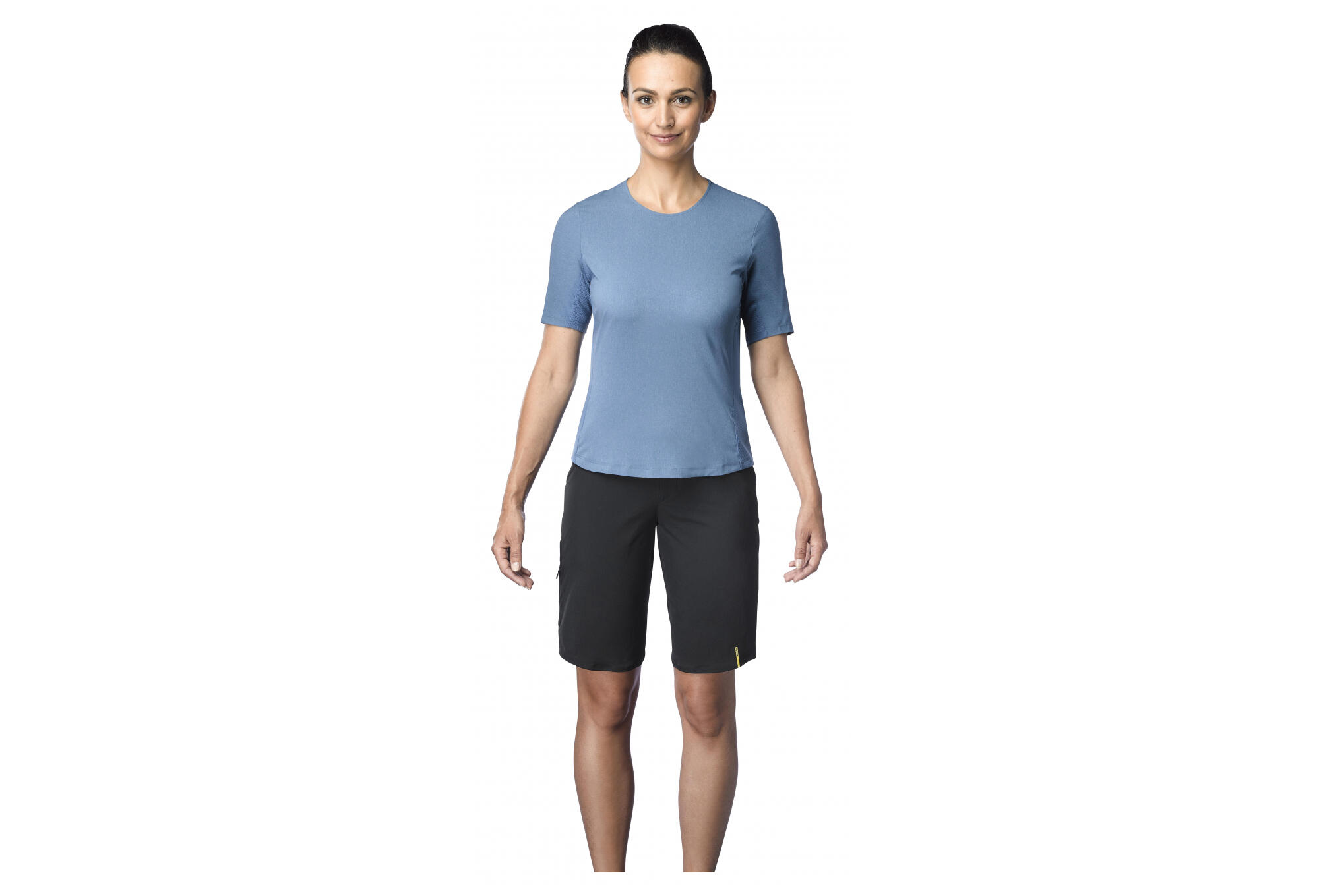 Maglia Mavic Echappée a maniche corte da donna Blu cielo 5/7