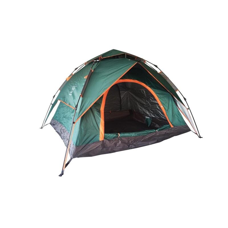 Cort pentru camping Techfit, pentru 2-3 persoane, deschidere automata