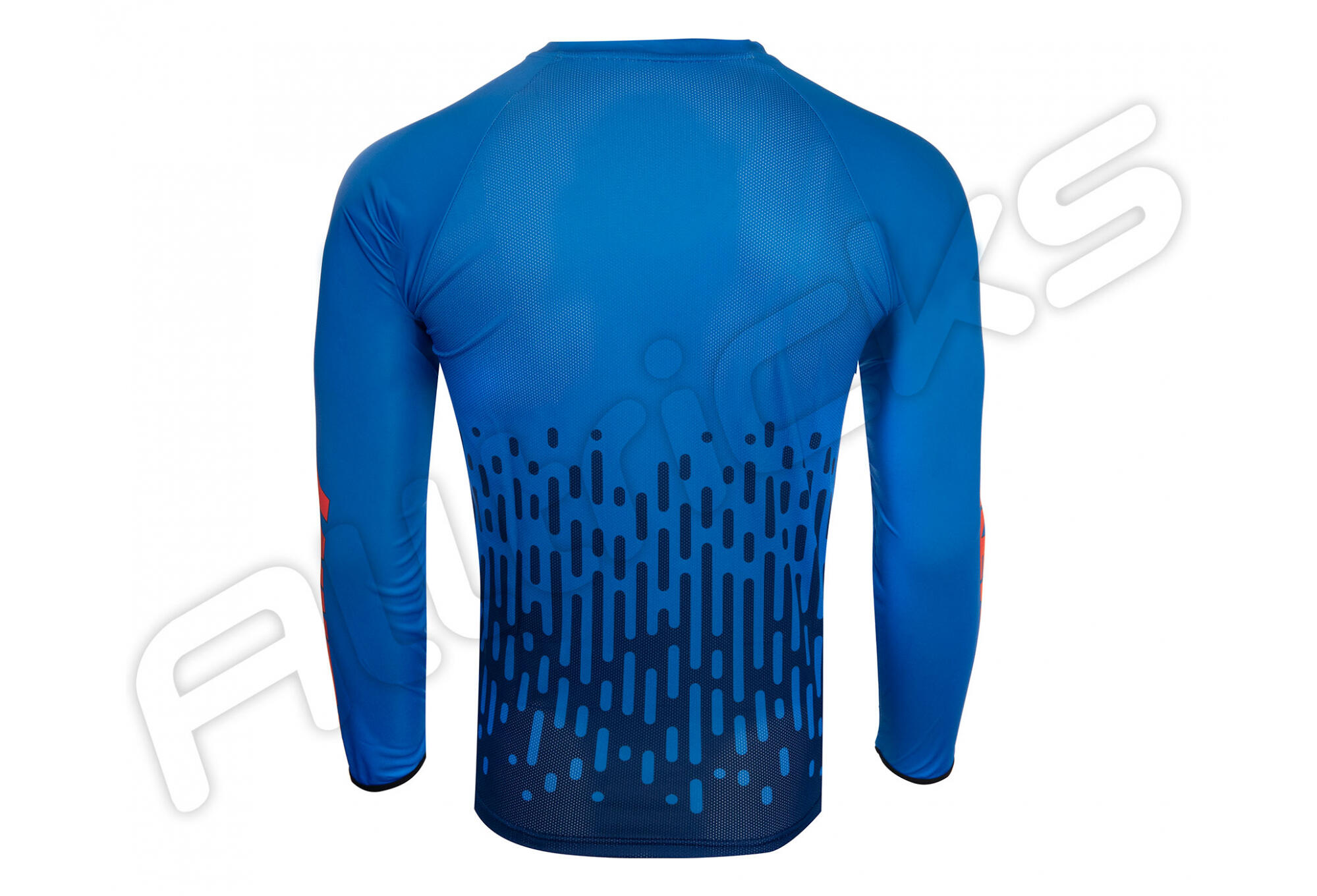 Maillot Kenny Havoc Manga Larga Azul 3/3