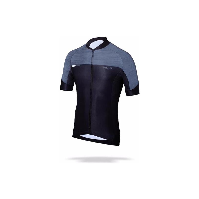 Maillot Manche Courtes BBB RoadTech Noir Gris