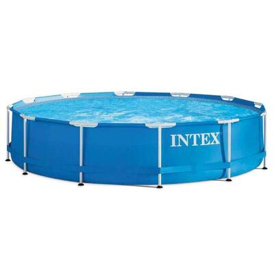 Intex metal frame zwembad 366 x 76 cm zonder filterpomp