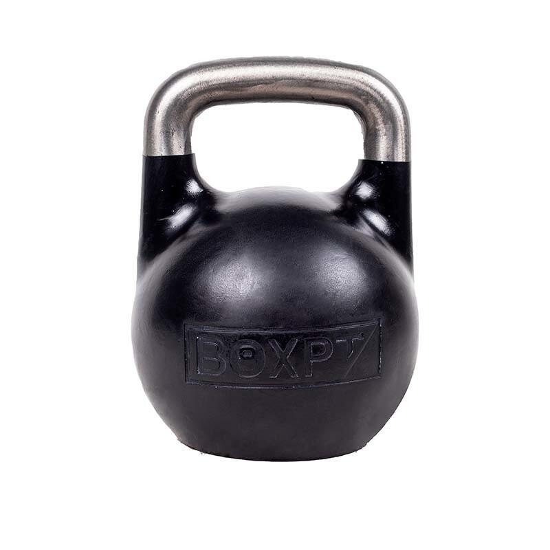 Boxpt Equipment - Kettlebell De Compétition Chrome - Hollow Core - Kettlebell - Noir - Decathlon