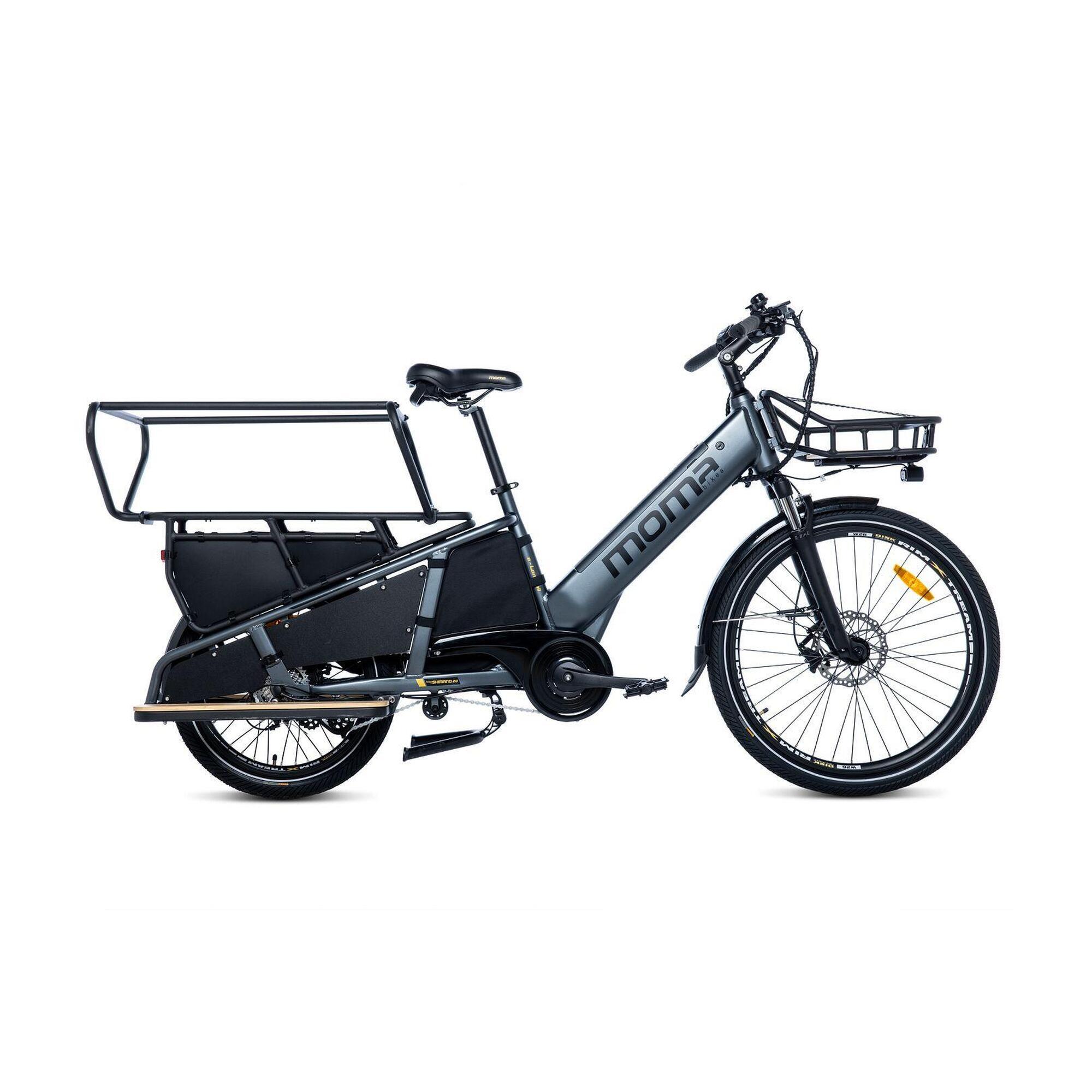 Rower elektryczny cargo E-Long Tail Aluminium Zasięg do 90 km Bateria 48V 13Ah