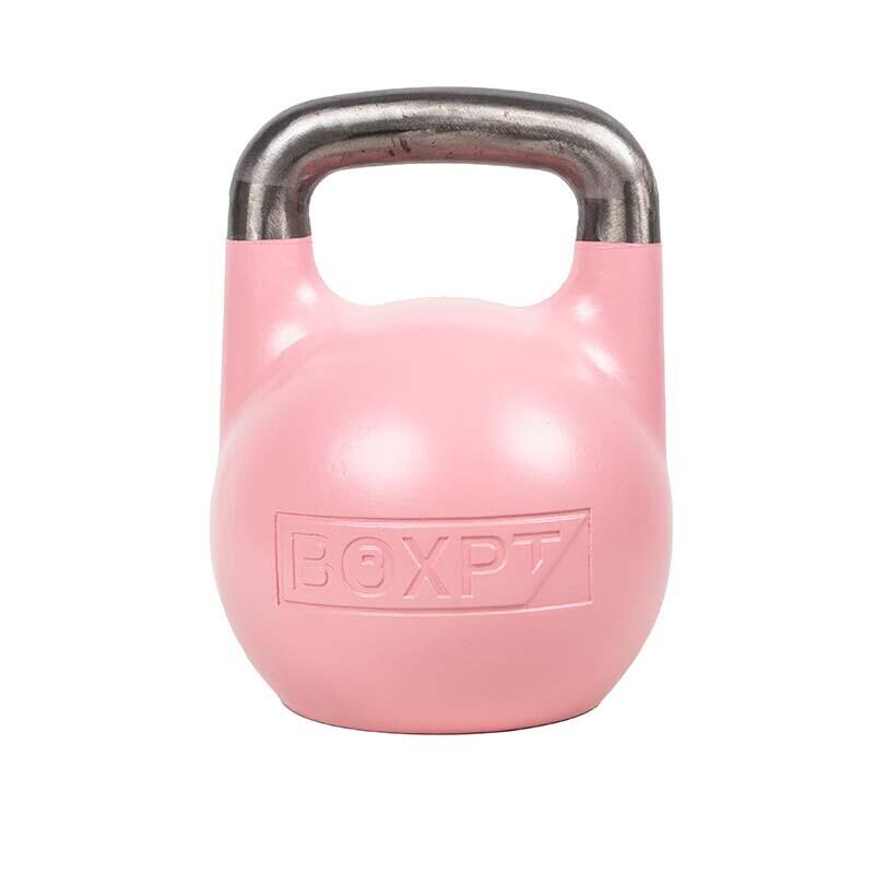 Boxpt Equipment - Kettlebell De Compétition Chrome - Hollow Core - Kettlebell - Rose - 8 Kg - Decathlon