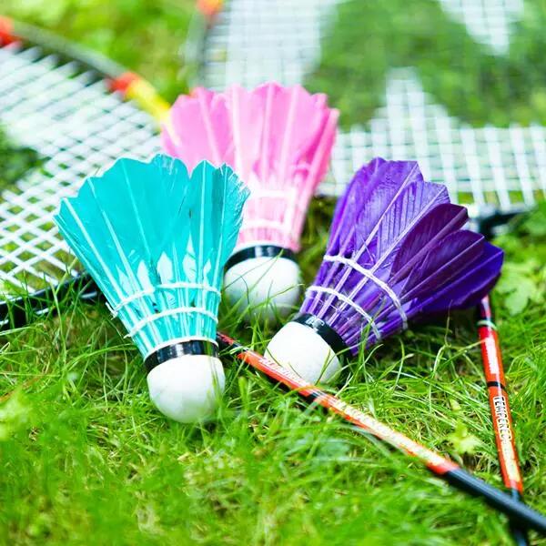 Set de rachete de badminton cu husă Nils NRZ204