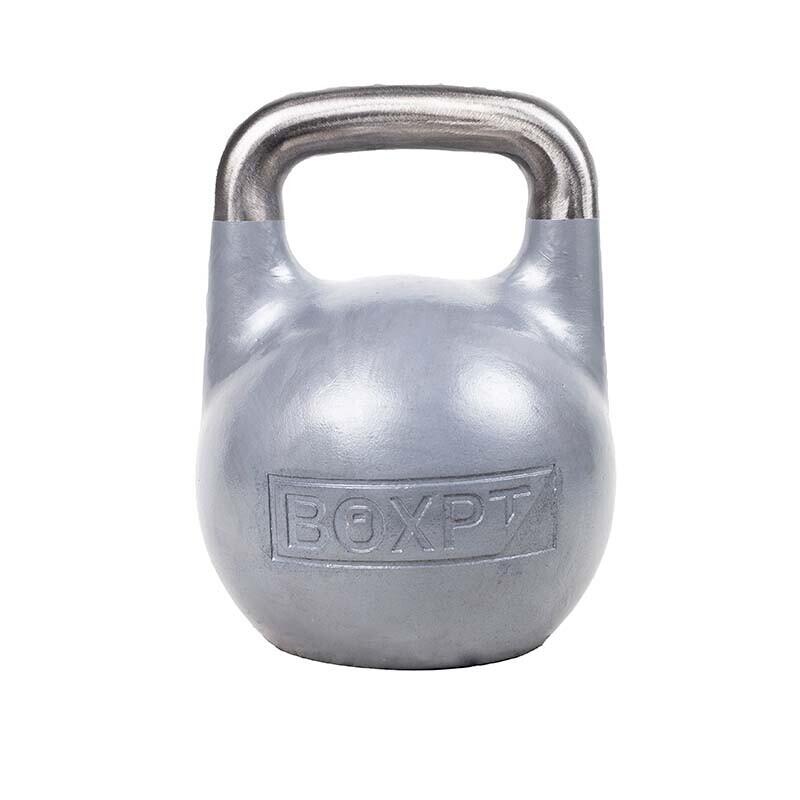 Boxpt Equipment - Kettlebell De Compétition Chrome - Hollow Core - Kettlebell - Gris - Decathlon