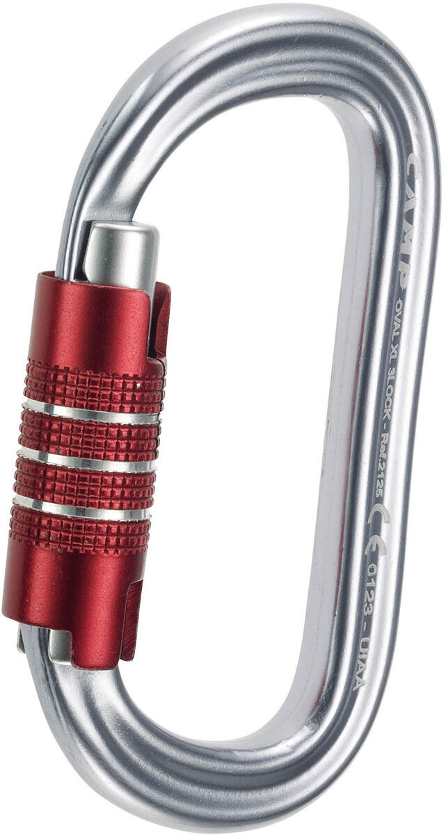 CAMP Moschettone Arrampicata Oval Xl 3 Lock 20Mm