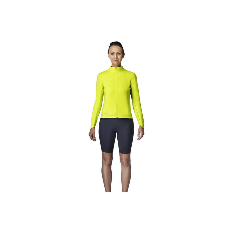 Maillot Manches Longues Femme Mavic Mistral Jaune Fluo