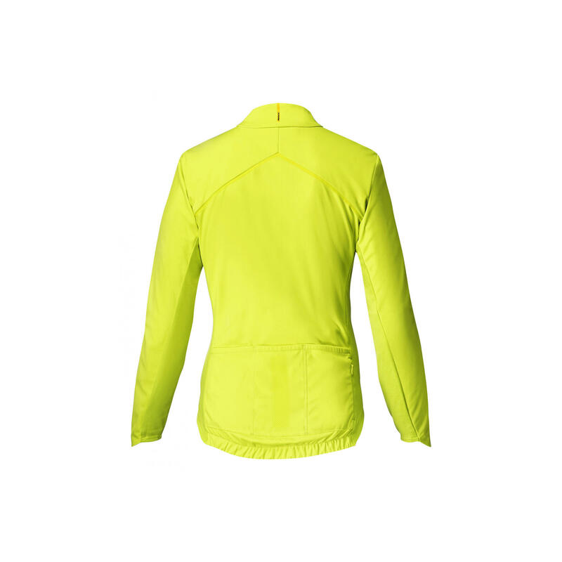 Maillot Manches Longues Femme Mavic Mistral Jaune Fluo