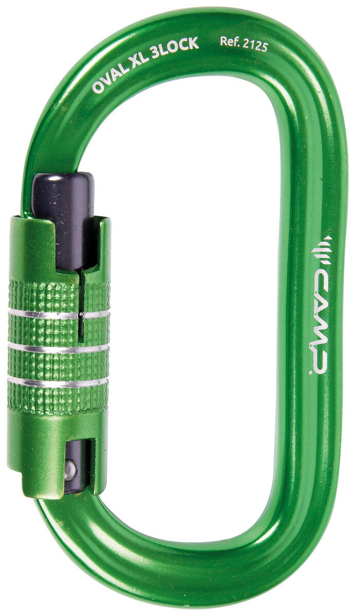 CAMP Moschettone Arrampicata Oval Xl 3 Lock 20Mm