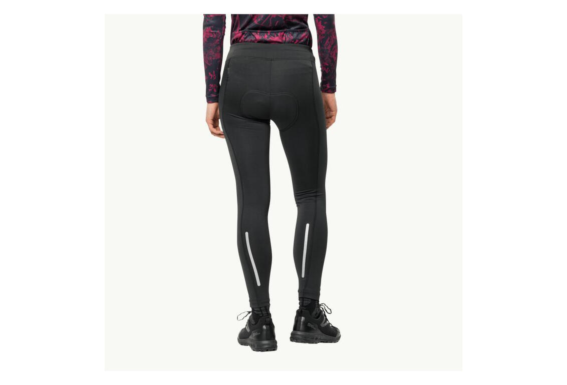 Women's Jack Wolfskin Morobbia Legging Black 3/6