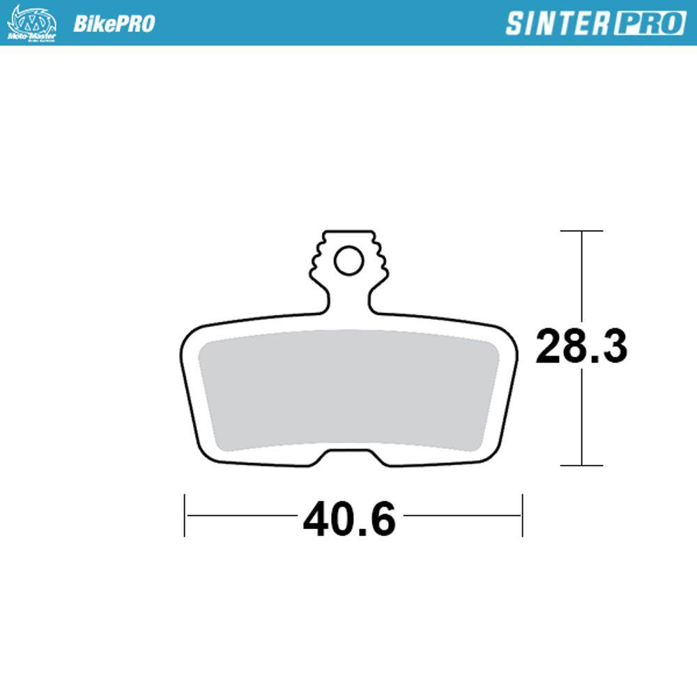 SinterPro Fahrradbremsbeläge – Avid Code R, Sram Guide Re 2/4