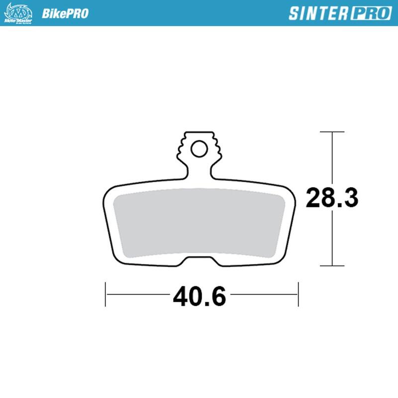 Pastillas de freno Bici sinterizadas SinterPro - Avid Code R, Sram Guide Re