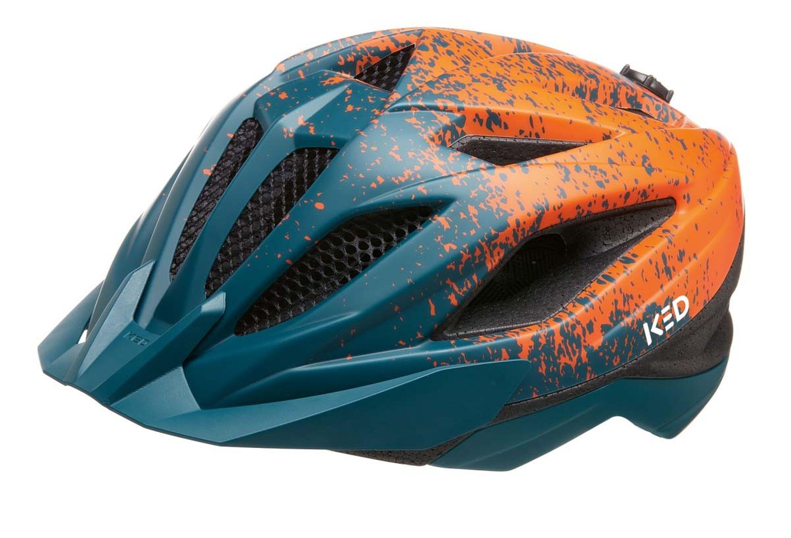 Kask dziecięcy Street Jr. Pro, arcadia zielony pomarańczowy