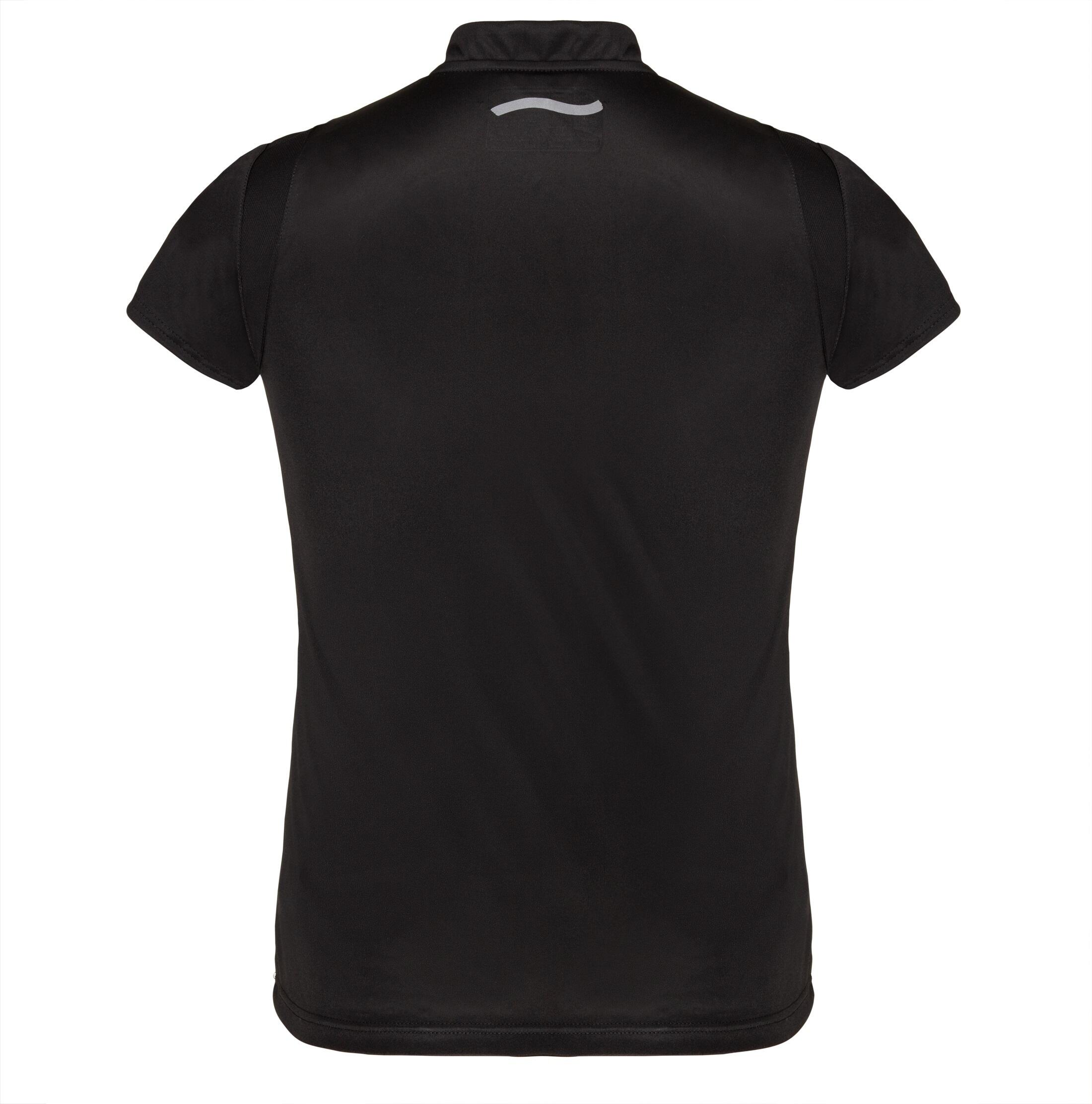 Damen RANA atmungsaktives Laufshirt mit Zip 3/5