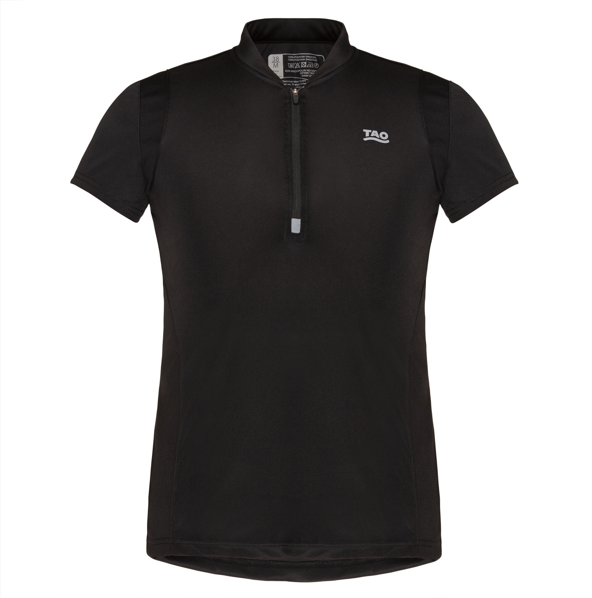 Damen RANA atmungsaktives Laufshirt mit Zip 2/5