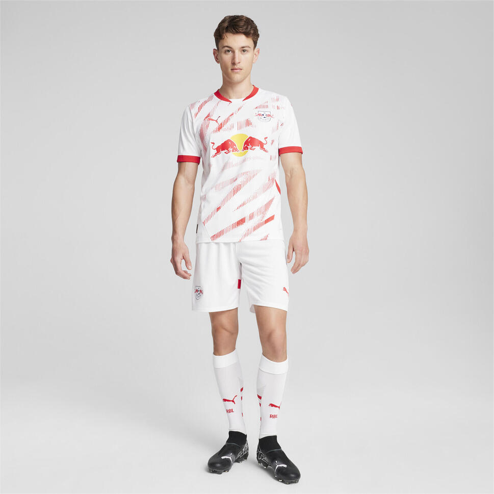 Męskie szorty RB Leipzig PUMA White For All Time Red