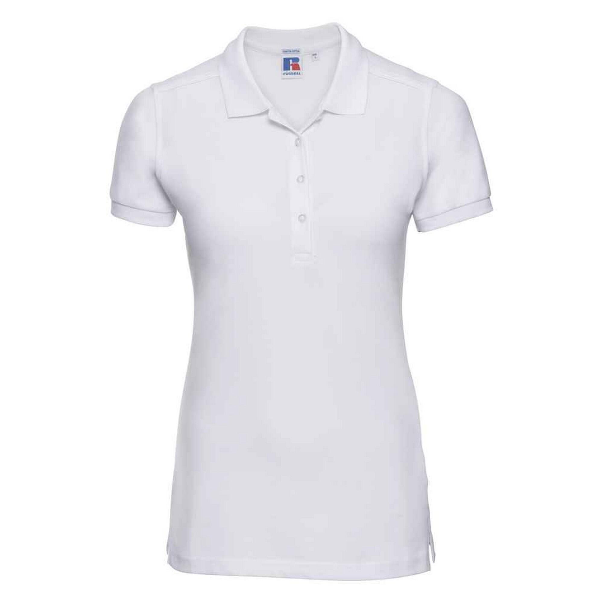 Russell Womens/Ladies Pique Stretch Polo Shirt