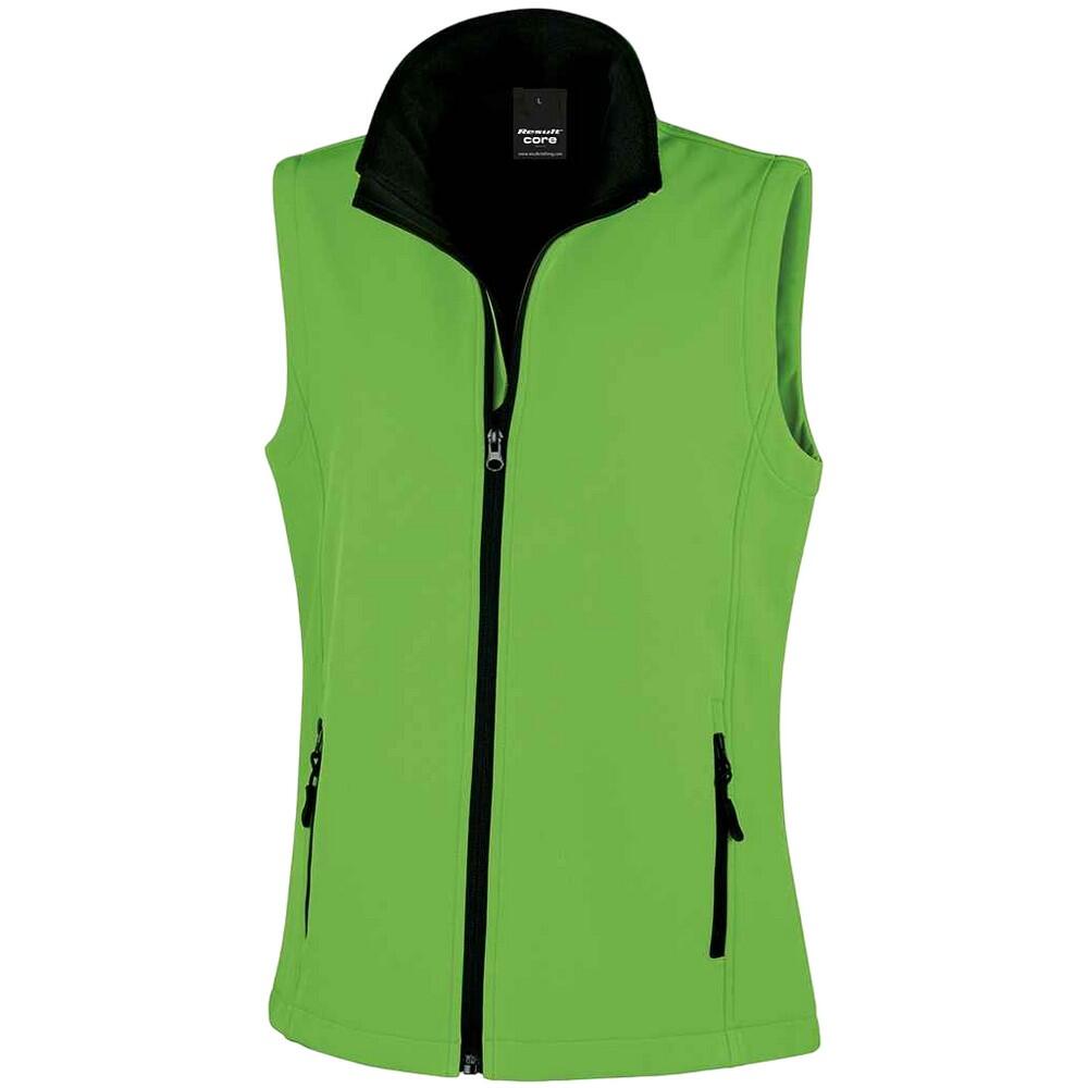 Result Womens/Ladies Core Printable Soft Shell Bodywarmer