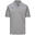 kappa polo maniche corte da uomo in cotone grigio da fitness