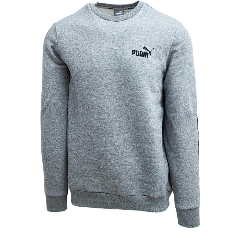 Chemisier Puma Power Tape Crew Neck, Gris, Hommes