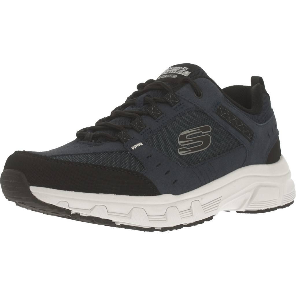 Ténis Skechers Modelo Oak Canyon Cor Azul
