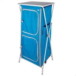 Armoire de camping pliable en tissu à 4 niveaux Aktive