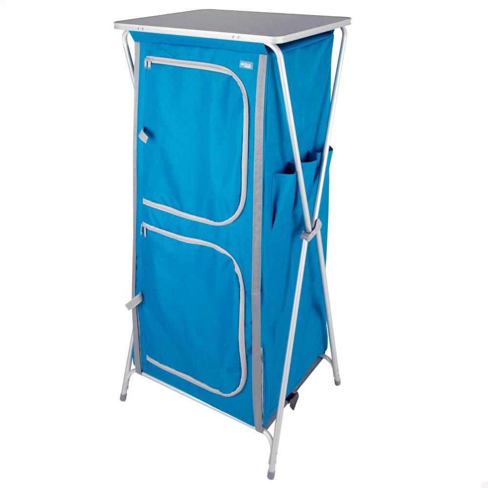 Aktive - Armoire De Camping Pliable En Tissu À 4 Niveaux Aktive - Meuble De Rangement - Taille Unique - Decathlon