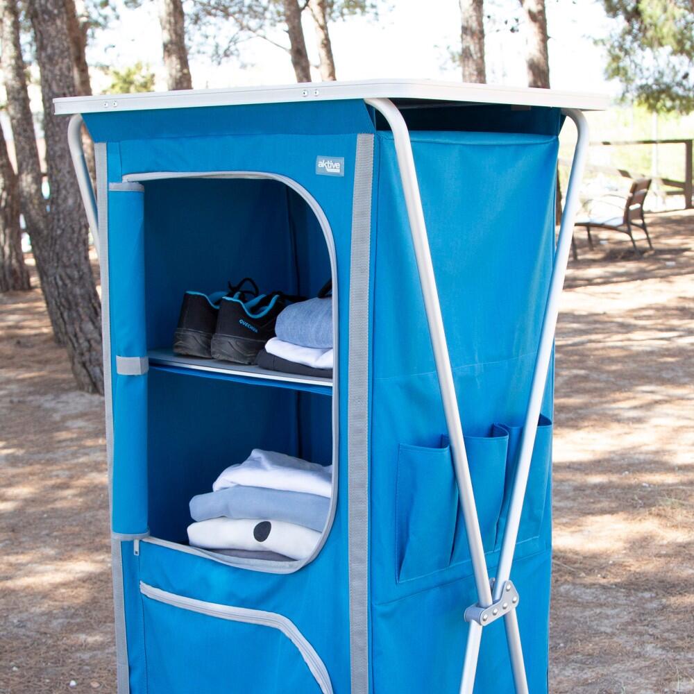 Aktive Armario de tela plegable camping c/4 niveles 3/7