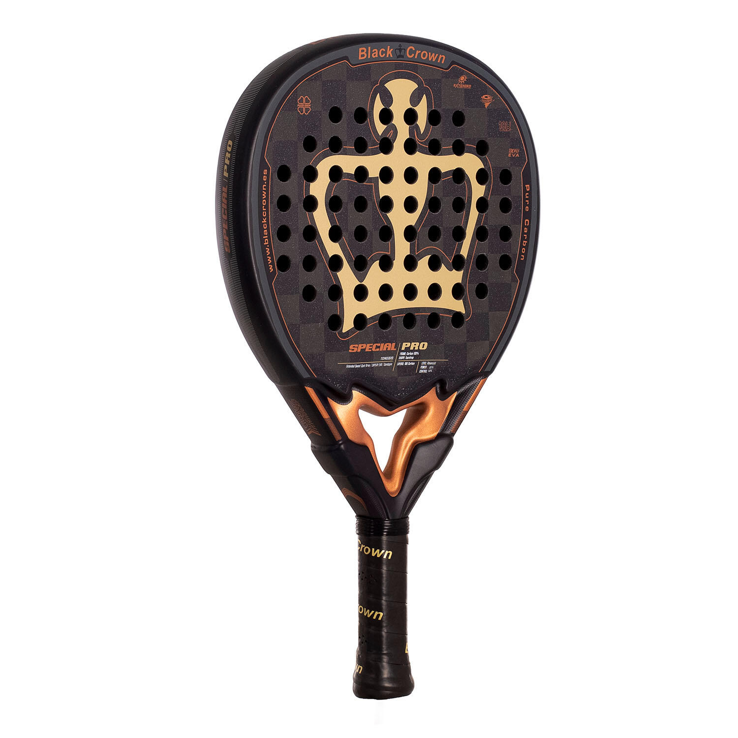 Raquete de Padel Adulto Black Crown Special Pro 2/5