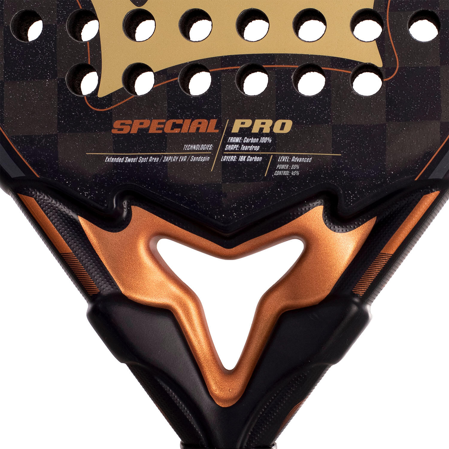 Raquete de Padel Adulto Black Crown Special Pro 5/5