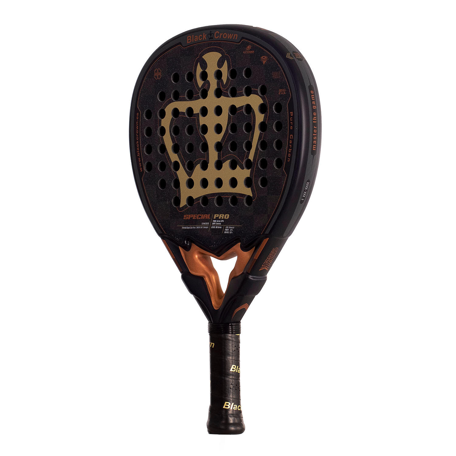Raquete de Padel Adulto Black Crown Special Pro 3/5