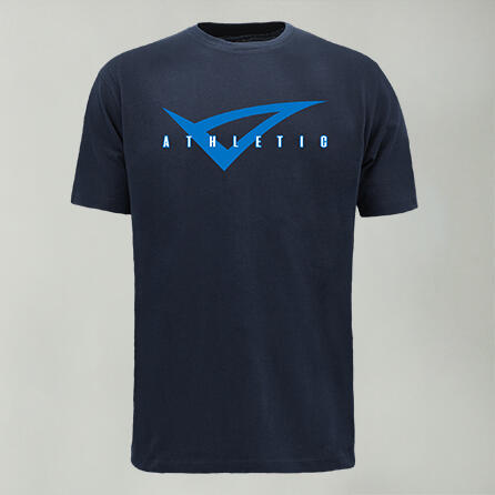 T-shirt en coton pour homme MOVE MAN bleu 5/6