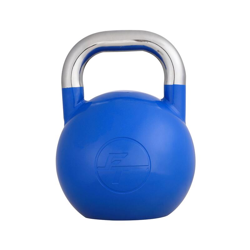 Kettlebell Competición Fitness Tech 12 kg azul