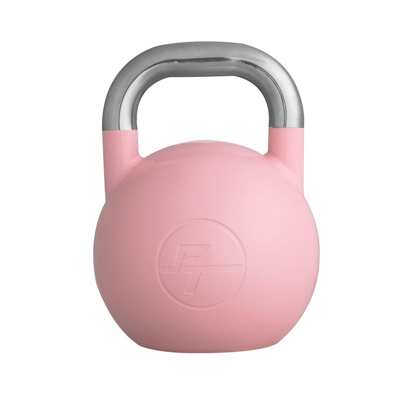 Kettlebell Competición Fitness Tech 8 kg rosa