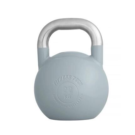 Kettlebell Competition Fitness Tech 22 kg Gris