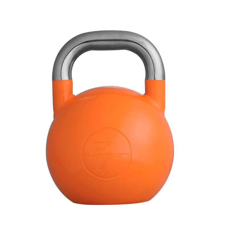 Kettlebell Competición Fitness Tech 24 kg Naranja