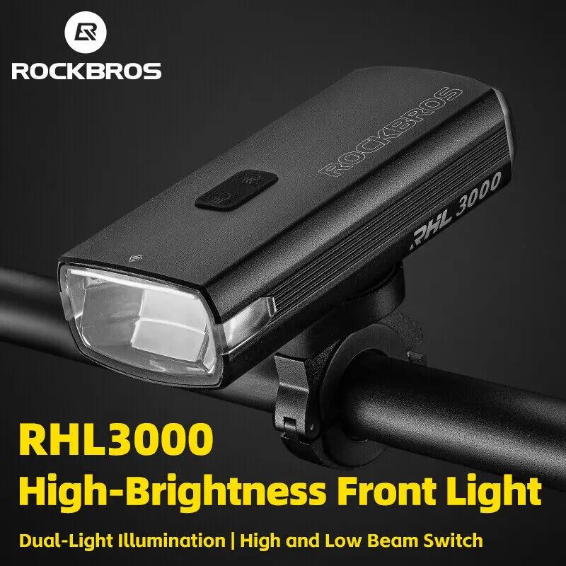 Lampka rowerowa przednia Rockbros 24710008001 3000LM 5/5