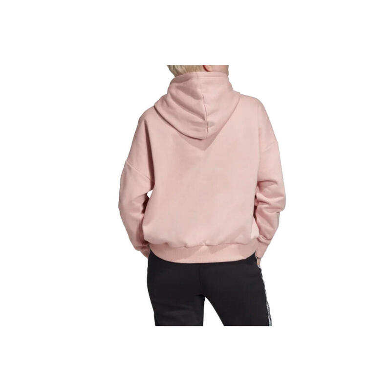 Női kapucnis pulóver, adidas Ruched Hoodie, rózsaszín