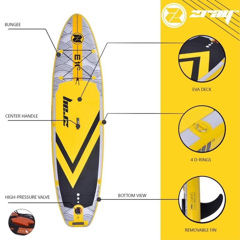 Stand Up Paddle ZRAY EVASION E11 Dropstitch 335x81x13cm 11'x32 «x5»