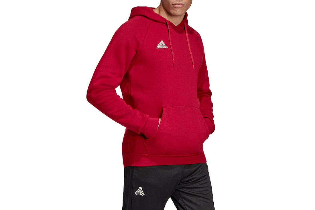 adidas Tan Hooded Sweatshirt 2/4