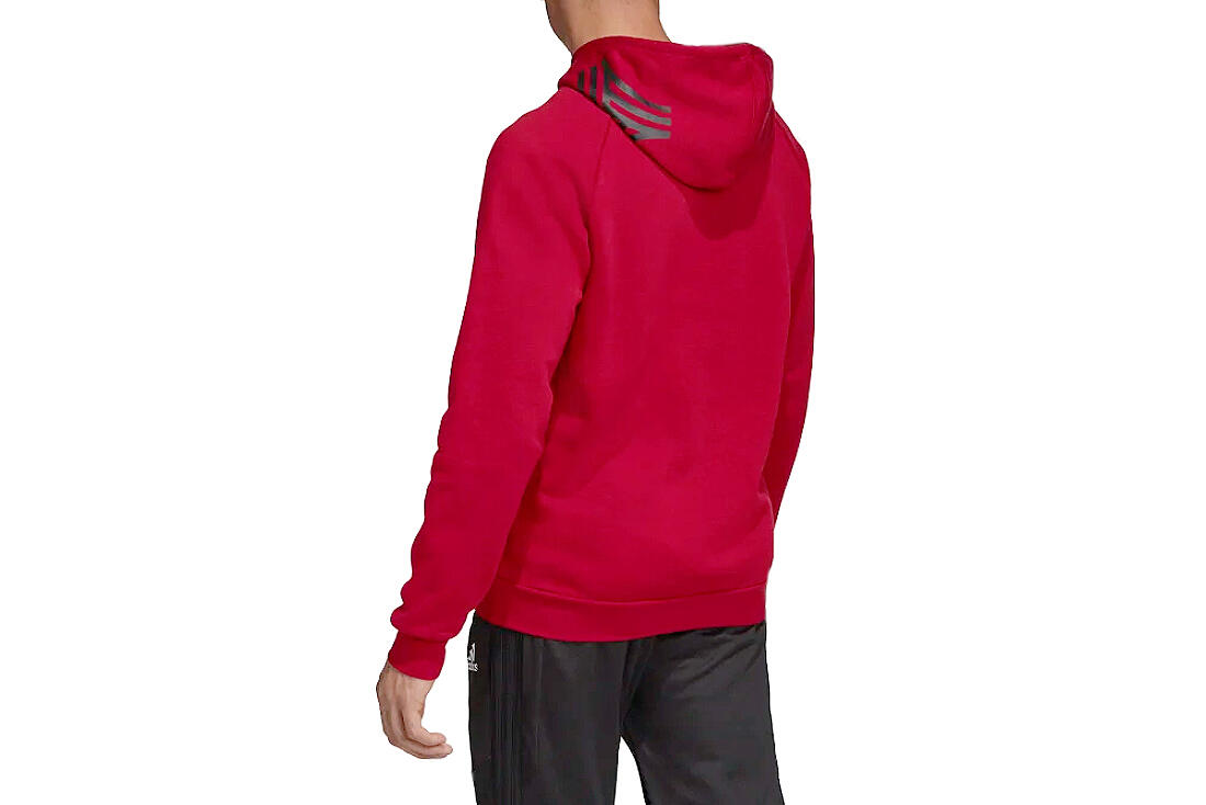 adidas Tan Hooded Sweatshirt 4/4