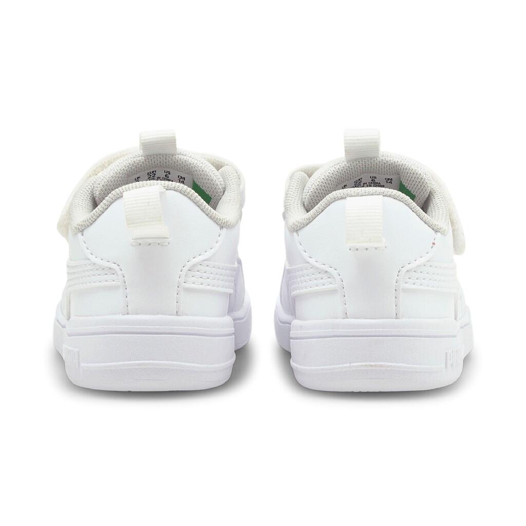 Zapatillas Casual Infantil Para Niños Puma Multiflex SL V Color Blanco-380741-06 7/7
